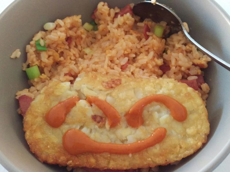 番茄醬蛋炒飯