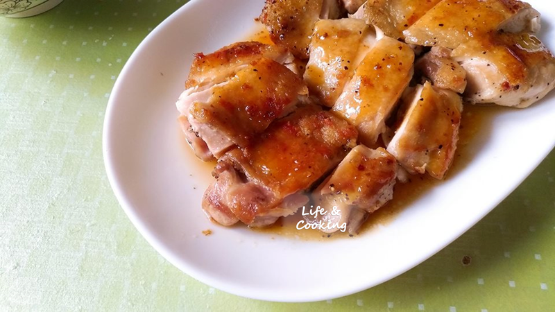 【家常蔡】橙汁雞腿排