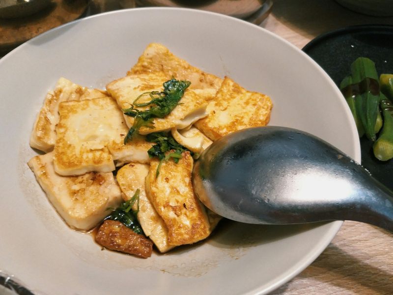 香煎雞蛋豆腐