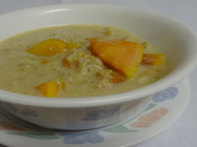 燕麥木瓜粥