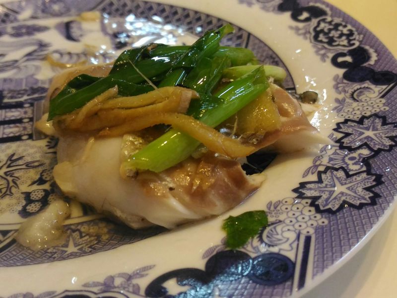 油澆魚