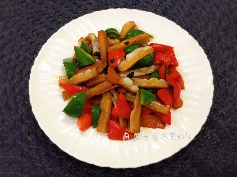 豆鼓苦瓜甜椒(素)