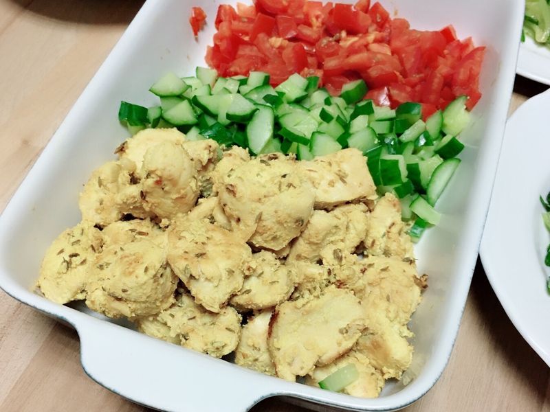 健康蔬食沙威瑪