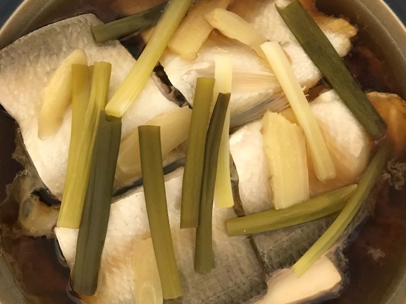 清蒸虱目魚豆腐
