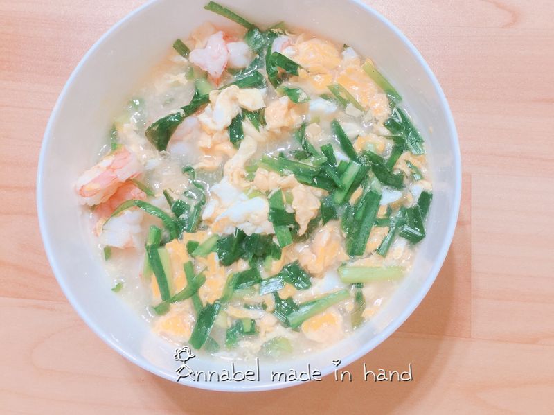 滑蛋蝦仁燴飯