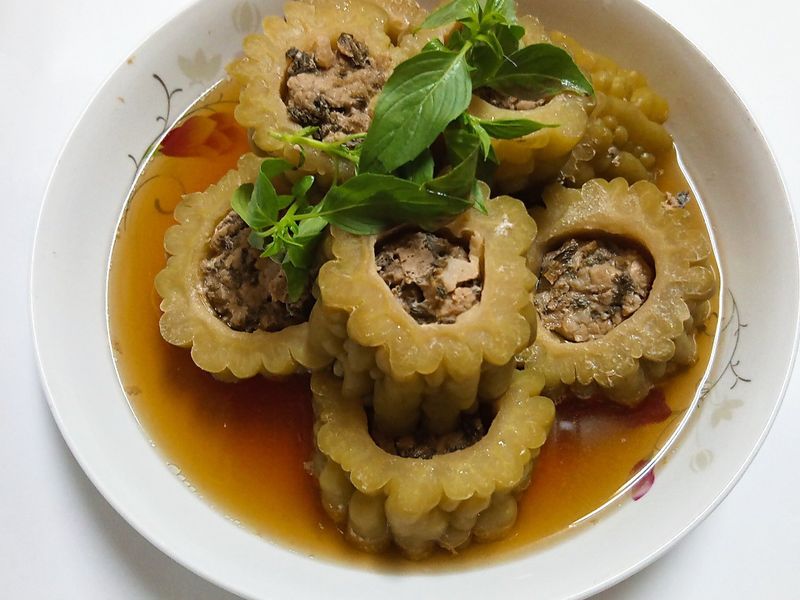 苦瓜梅乾肉封