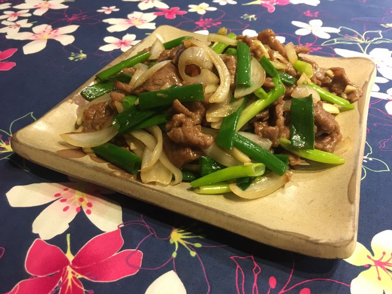 蔥爆牛肉