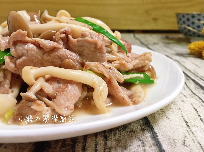 菇菇炒肉片【好菇道親子食光】