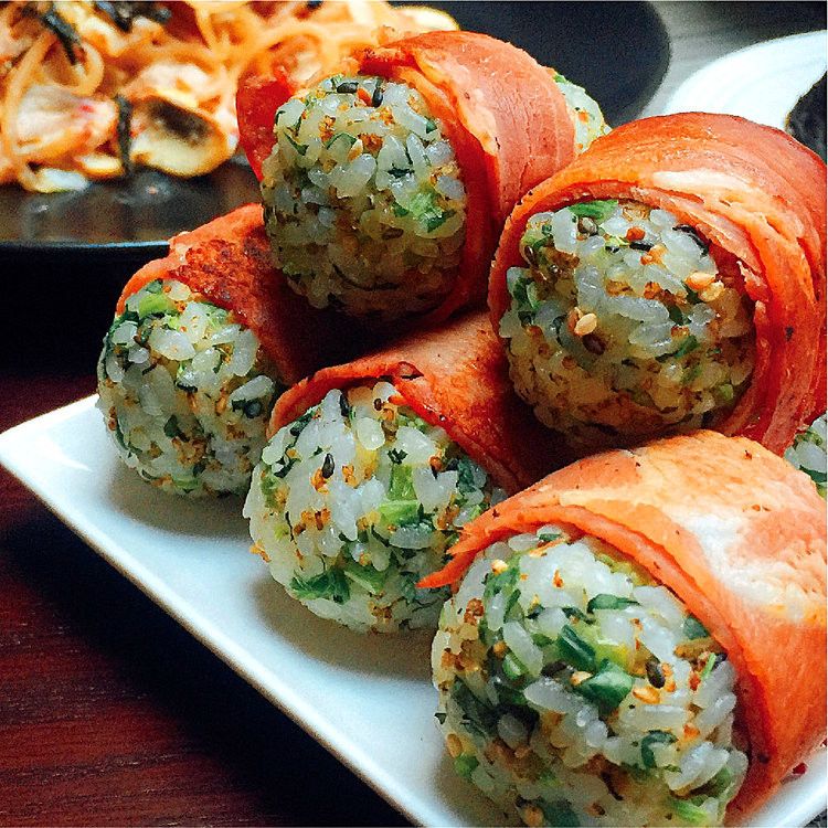菠菜培根輕食飯球 - 菠豬滾滾