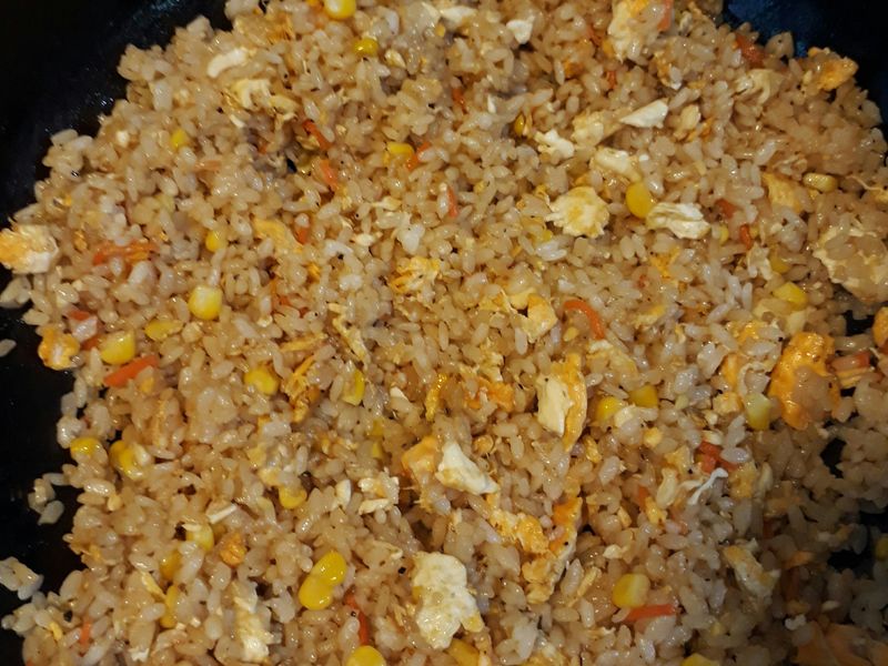 玉米蛋炒飯
