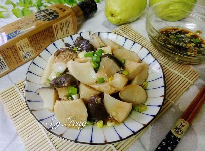 醬拌杏鮑菇(電鍋版)