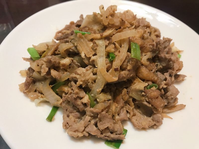 蔥爆牛肉片🐂