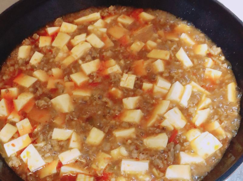麻婆嫩豆腐
