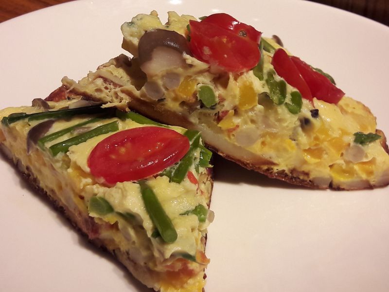 起司菇菇烘蛋【好菇道親子食光】
