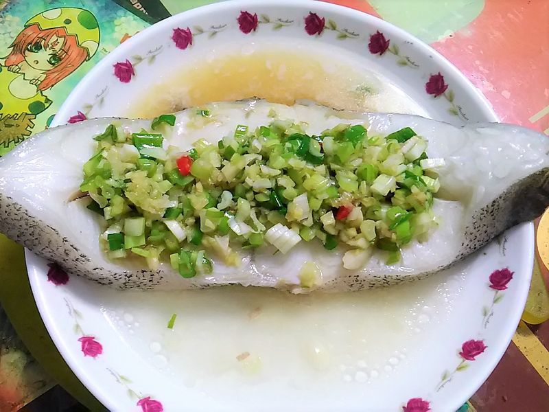 清蒸鱈魚