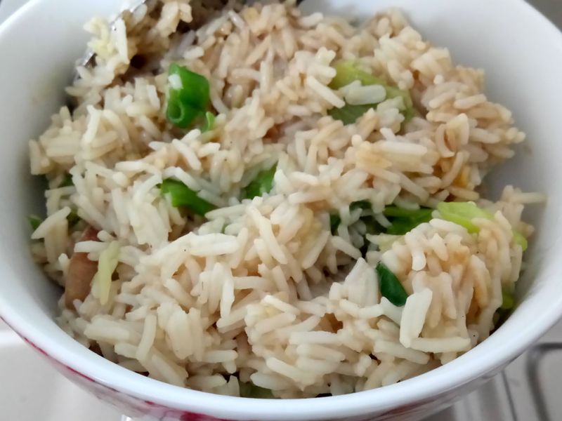 麻油菇飯