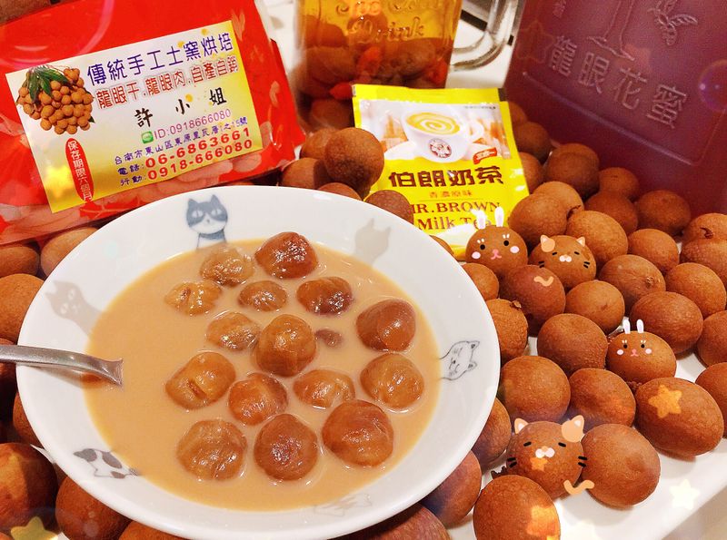 療癒身心的偽珍珠奶茶(桂圓好吃健康版)