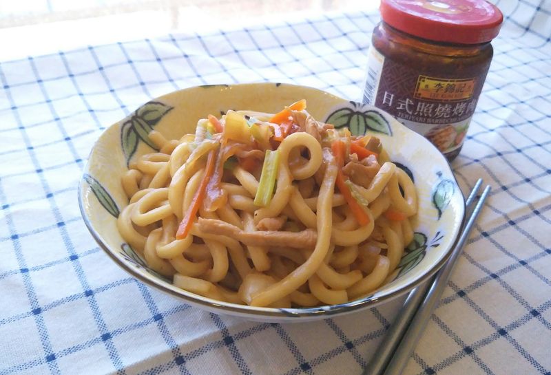 照燒烏龍麵
