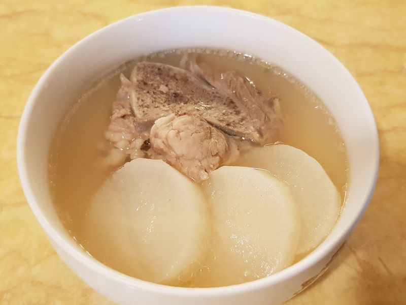 老菜脯排骨湯