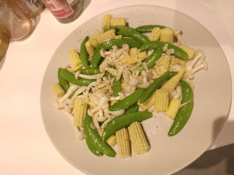蒜香奶油鮮蔬