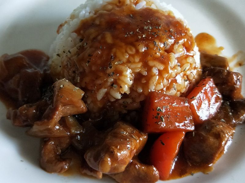 紅燒豬肉燴飯