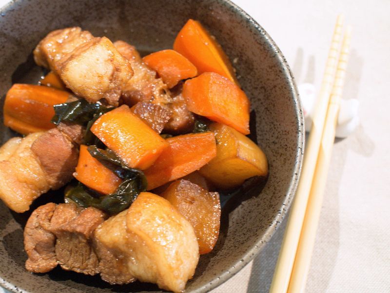 豬肉角煮|日式燉肉
