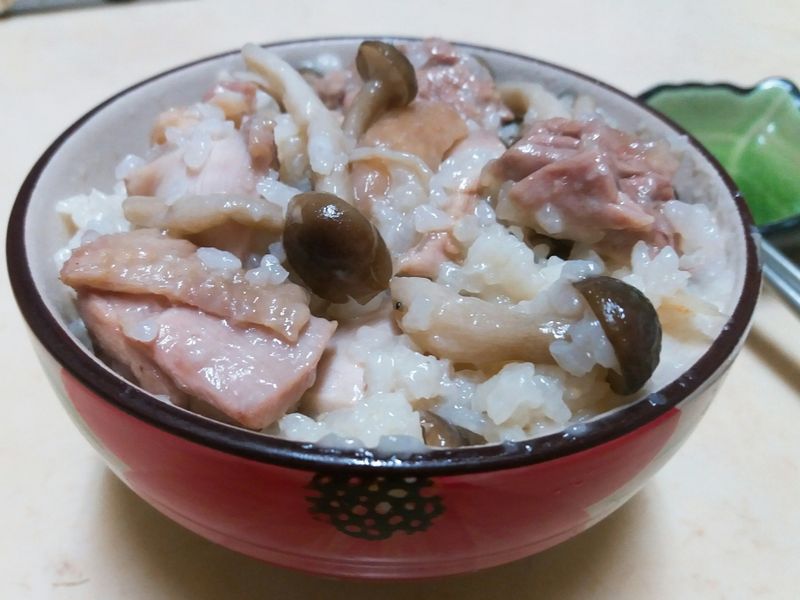 麻油雞飯(瓦斯爐版)