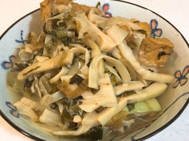 梅干菜魯筍絲~全素