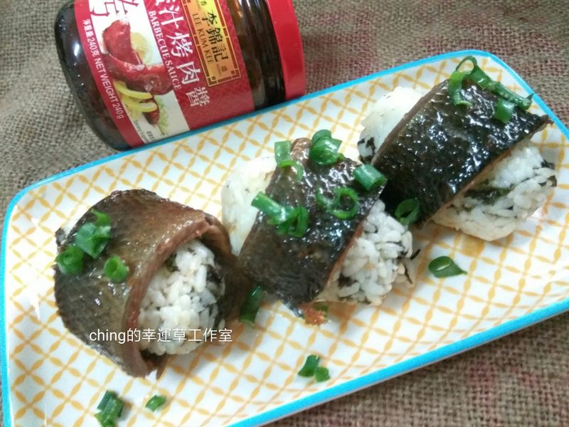 醬燒魚皮飯糰