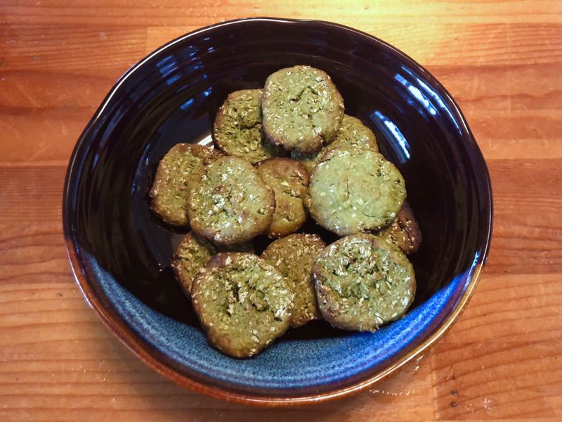 抹茶燕麥餅(減糖)/小烤箱