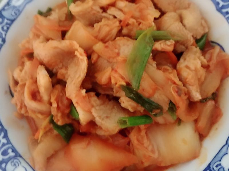 泡菜炒豬肉