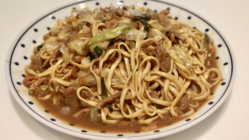 肉絲炒麵