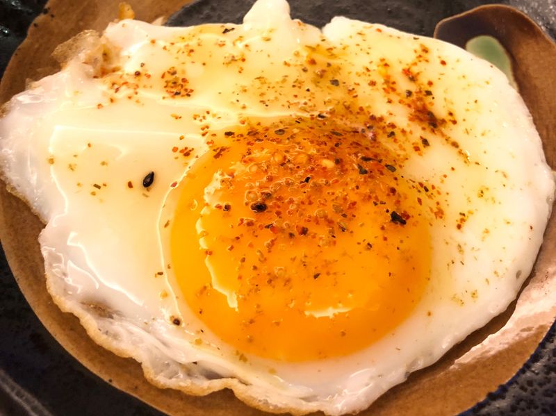 太陽蛋佐七味唐辛粉