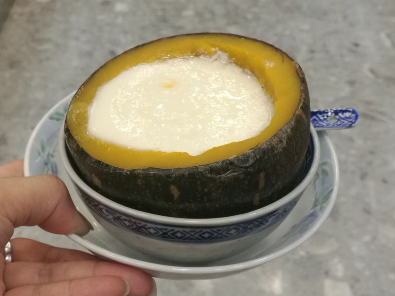 南瓜燉鮮奶蛋白(3.6牛乳)