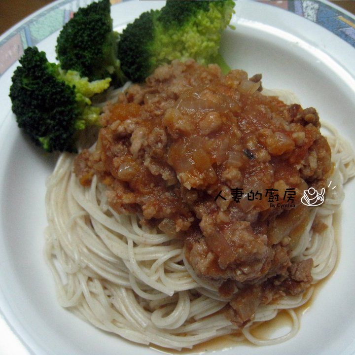 台式蕃茄肉醬麵