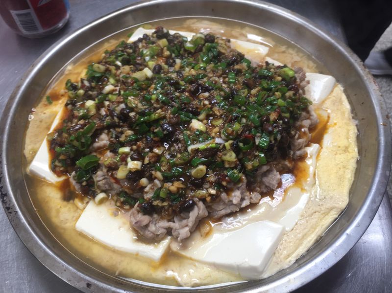 家常肉絲豆腐