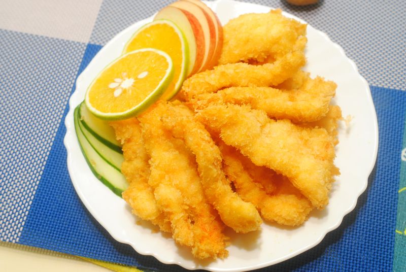 炸麵包蝦