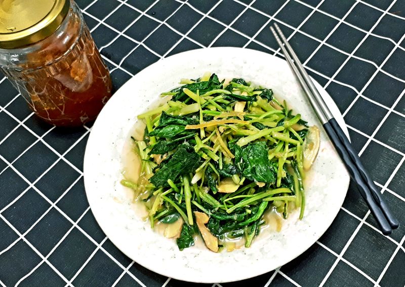 柚子醬炒芥藍菜