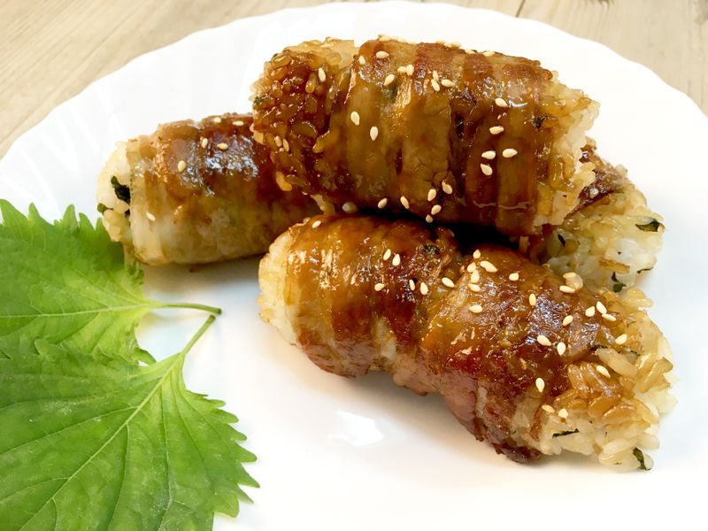 超有飽足感!【燒肉飯捲】