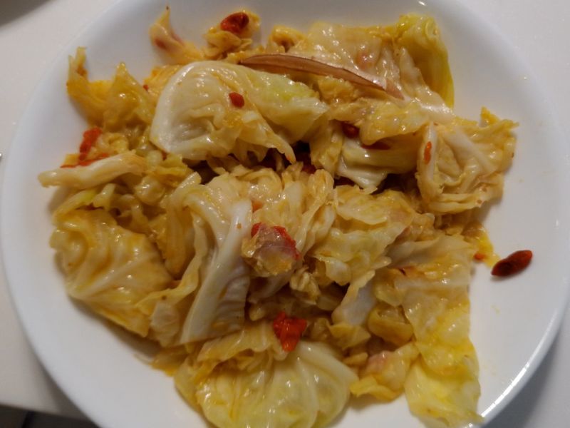 麻油高麗菜