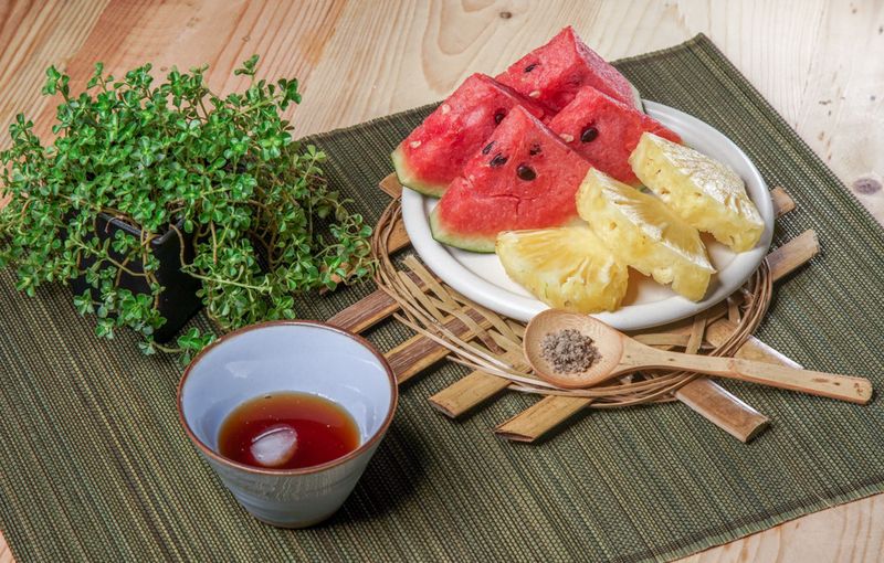 涼夏冰果沾刺蔥鹽