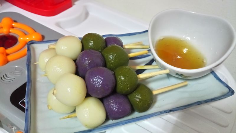 蜜糖三色糰子