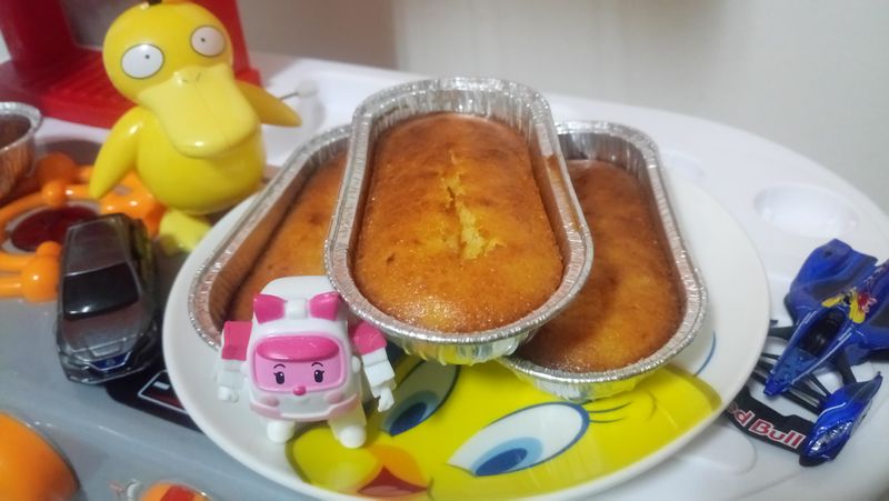 迷你哈密瓜磅蛋糕（小烤箱）