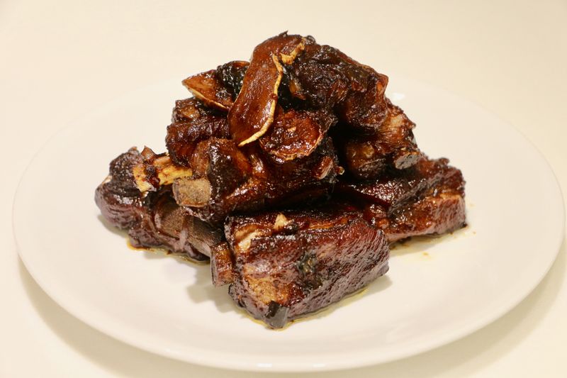 香料烤豬肋排