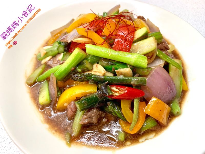 蠔油蘆筍牛肉&蘆筍汁