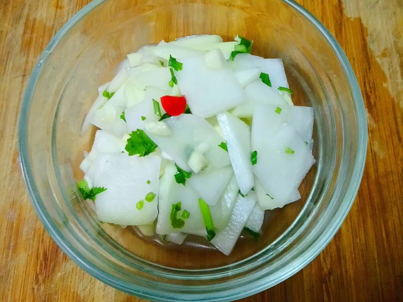 涼拌大頭菜
