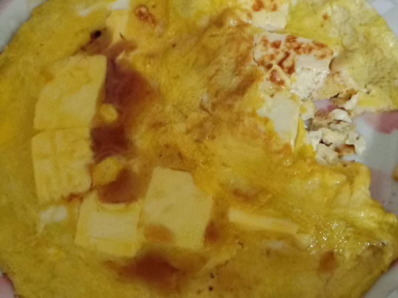 麻油豆腐烘蛋