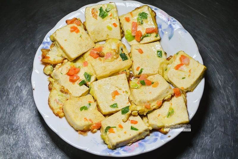 超簡單懶人韓式蔬菜豆腐煎餅
