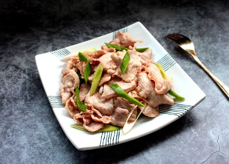 蒜香里肌肉片