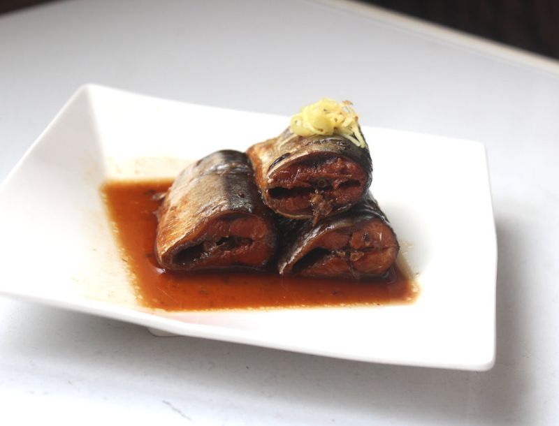 秋刀魚味噌煮